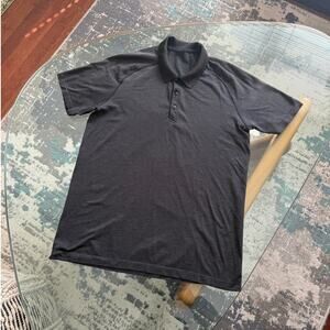 Lululemon Athletica Men's Grey Polo Shirt